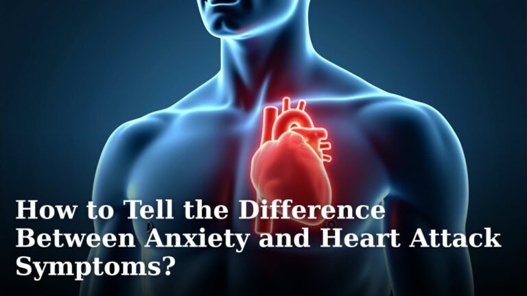 How to Tell the Difference Between Anxiety and Heart Attack Symptoms?