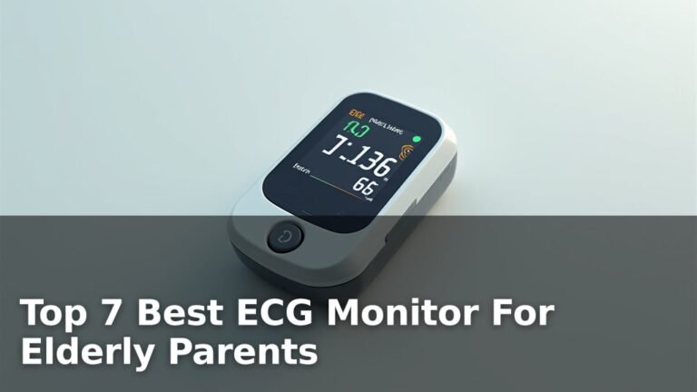 Top 7 Best ECG Monitor For Elderly Parents