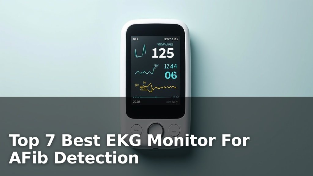 Top 7 Best EKG Monitor For AFib Detection