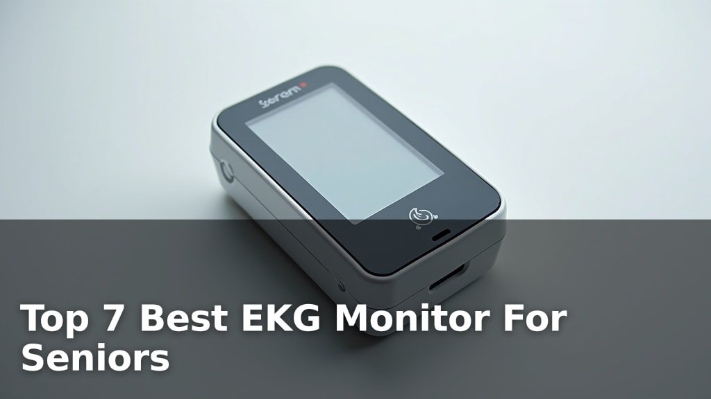 Top 7 Best EKG Monitor For Seniors