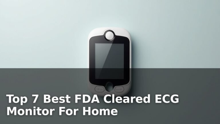 Top 7 Best FDA Cleared ECG Monitor For Home