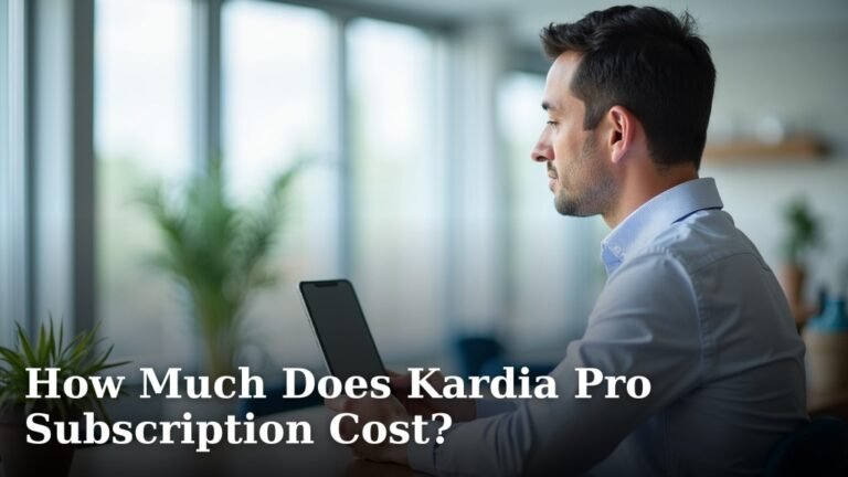 How Much Does Kardia Pro Subscription Cost?