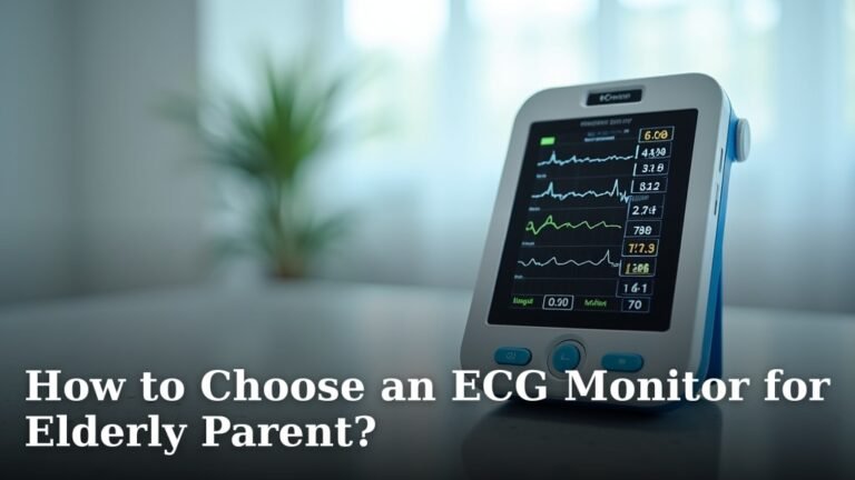 How to Choose an ECG Monitor for Elderly Parent?