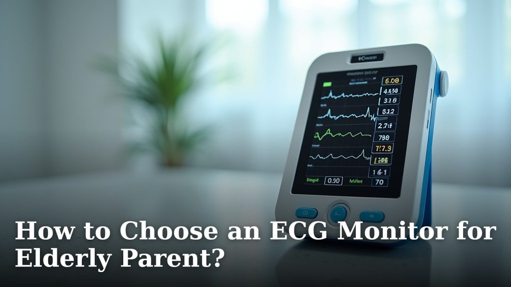 How to Choose an ECG Monitor for Elderly Parent?