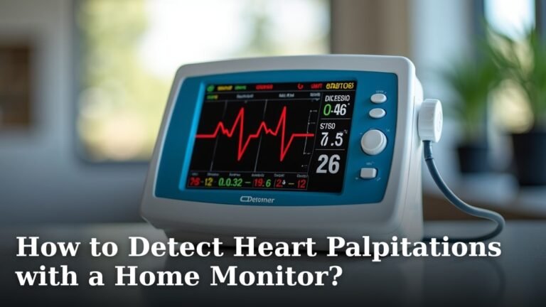 How to Detect Heart Palpitations with a Home Monitor?