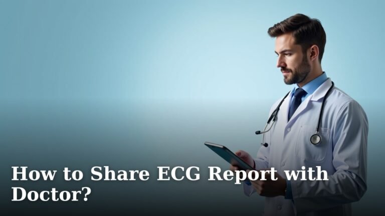 How to Share ECG Report with Doctor?