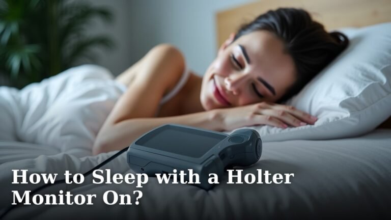 How to Sleep with a Holter Monitor On?