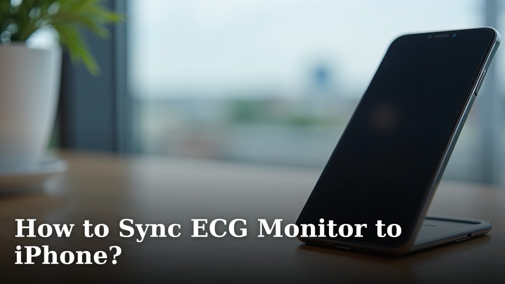 How to Sync ECG Monitor to iPhone?