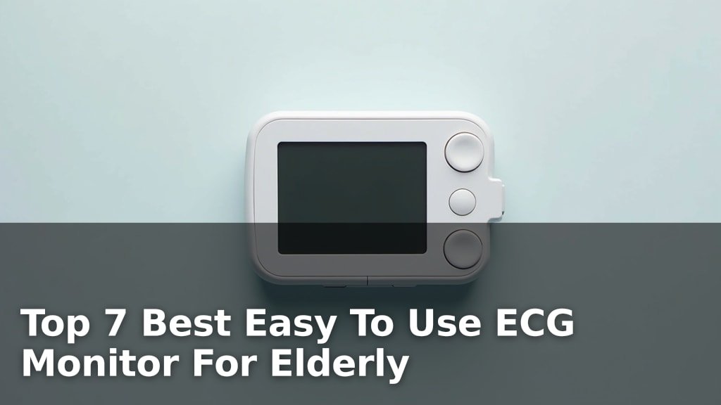 Top 7 Best Easy To Use ECG Monitor For Elderly