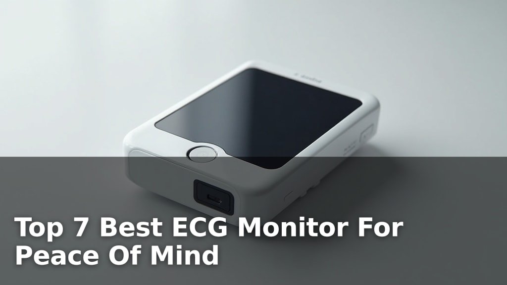 Top 7 Best ECG Monitor For Peace Of Mind