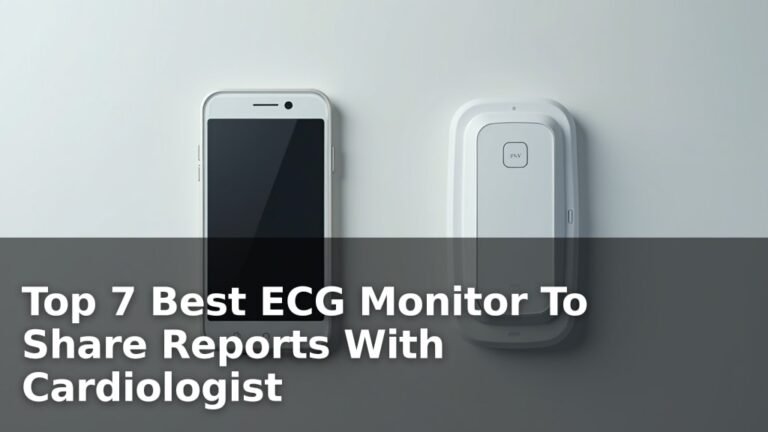 Top 7 Best ECG Monitor To Share Reports With Cardiologist