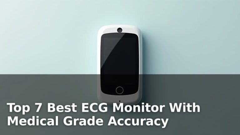Top 7 Best ECG Monitor With Medical Grade Accuracy