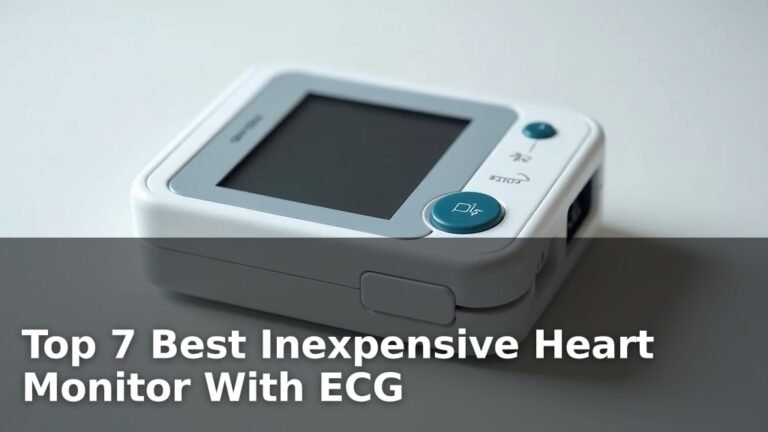 Top 7 Best Inexpensive Heart Monitor With ECG