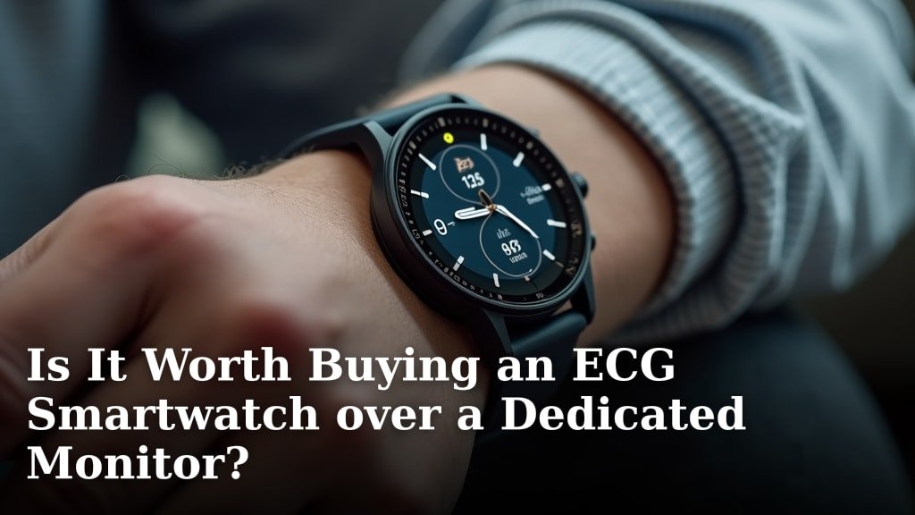 Is It Worth Buying an ECG Smartwatch over a Dedicated Monitor?