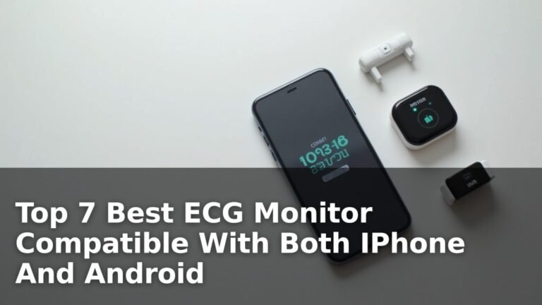 Top 7 Best ECG Monitor Compatible With Both IPhone And Android
