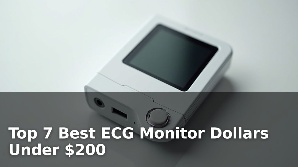 Best ECG Monitor Dollars Under $200