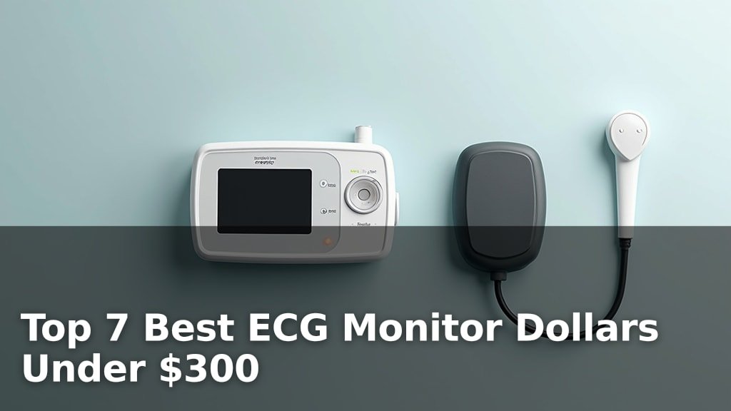 Top 7 Best ECG Monitor Dollars Under $300