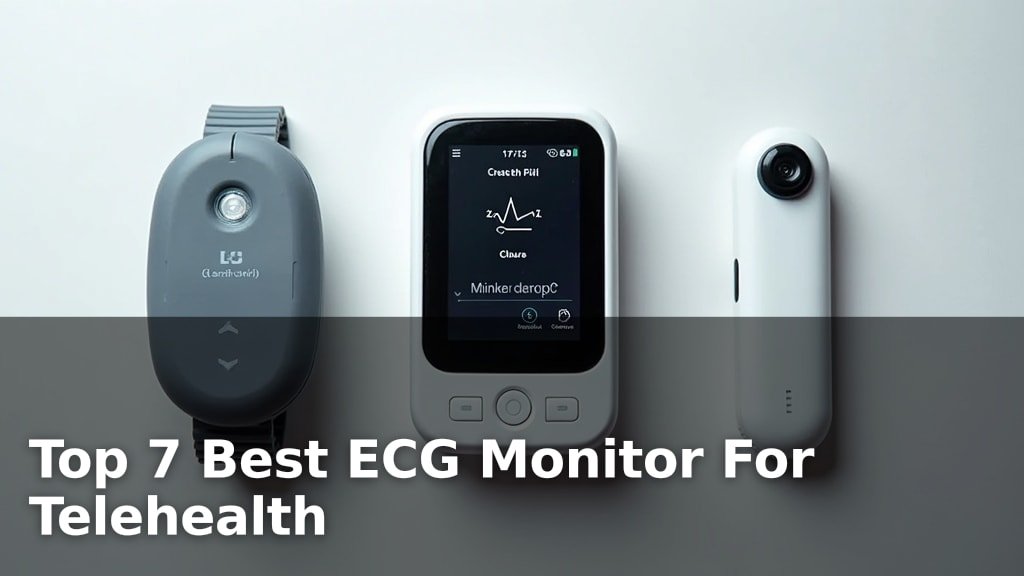 Top 7 Best ECG Monitor For Telehealth