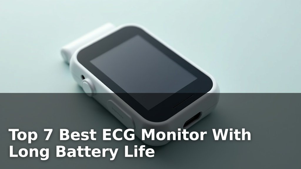 Best ECG Monitor With Long Battery Life