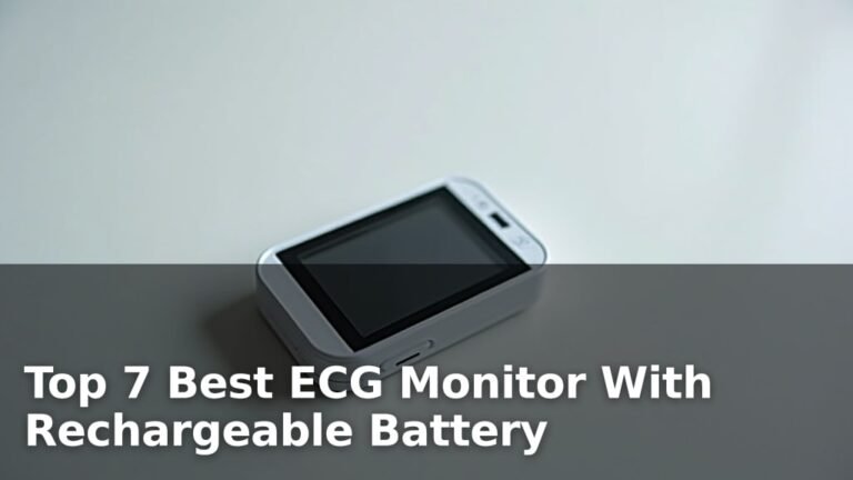 Top 7 Best ECG Monitor With Rechargeable Battery