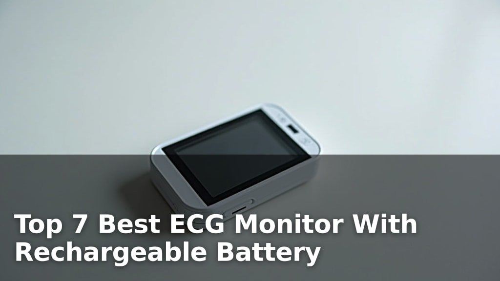 Top 7 Best ECG Monitor With Rechargeable Battery