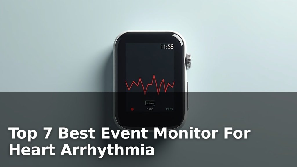 Top 7 Best Event Monitor For Heart Arrhythmia
