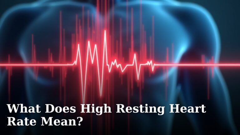 What Does High Resting Heart Rate Mean?