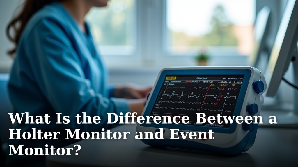 What Is the Difference Between a Holter Monitor and Event Monitor?