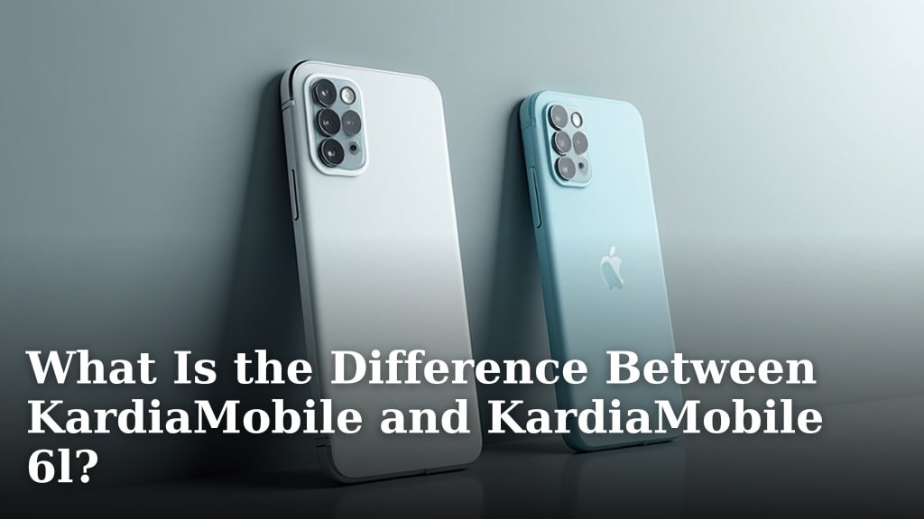 What Is the Difference Between KardiaMobile and KardiaMobile 6l?