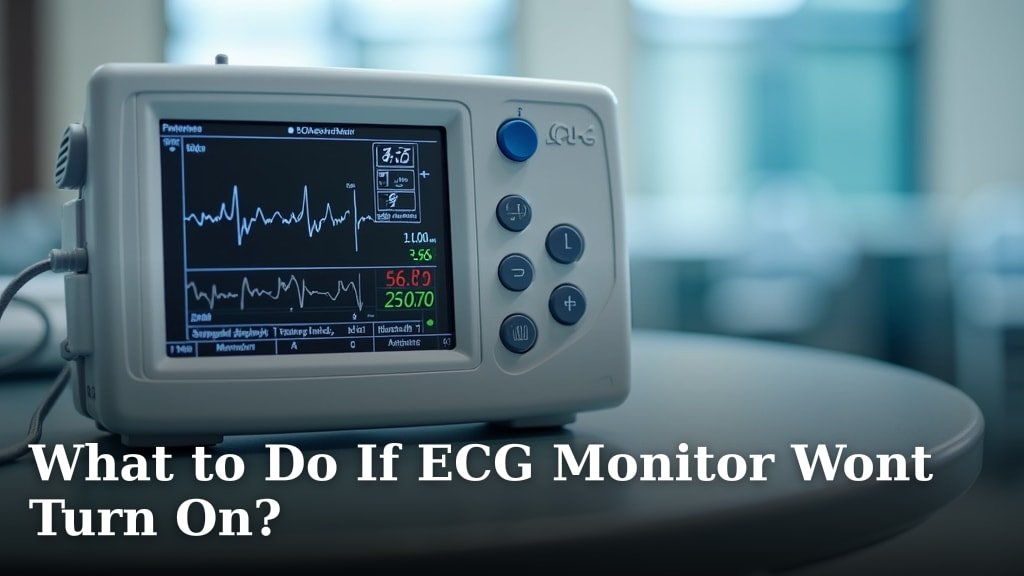 What to Do If ECG Monitor Wont Turn On?
