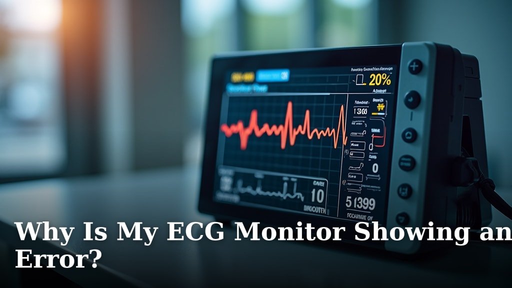 Why Is My ECG Monitor Showing an Error?