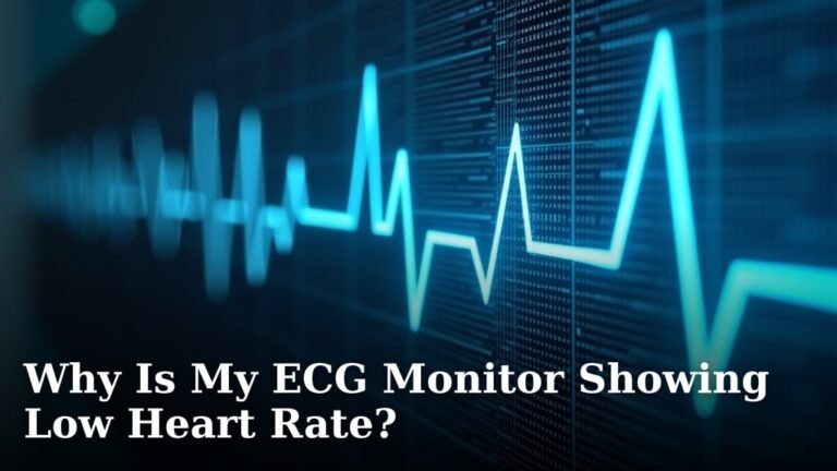 Why Is My ECG Monitor Showing Low Heart Rate?