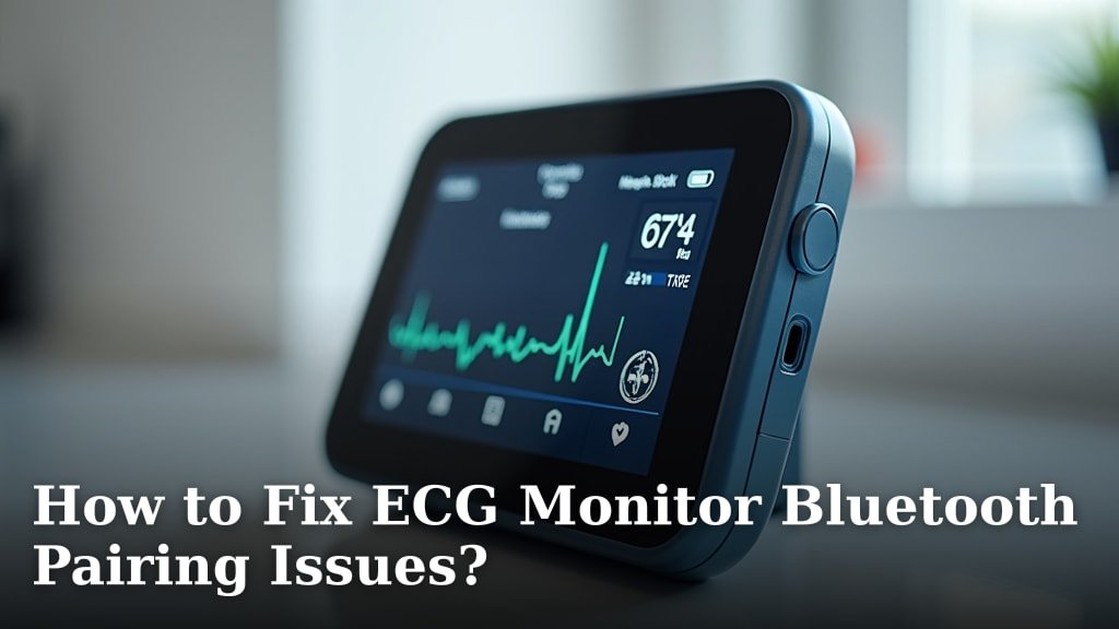 How to Fix ECG Monitor Bluetooth Pairing Issues?