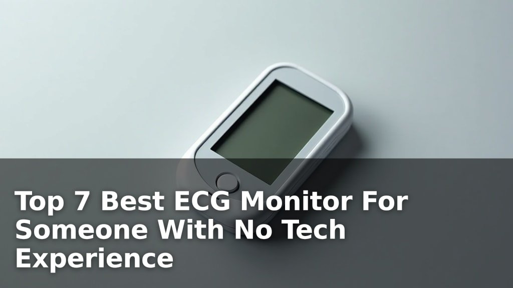 Best ECG Monitor For Someone With No Tech Experience