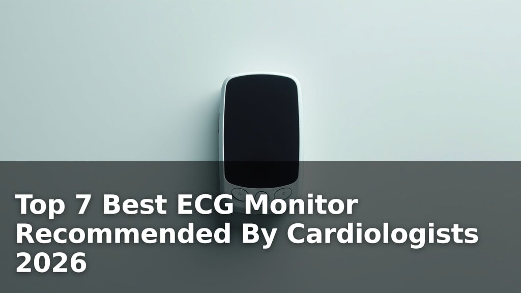 Best ECG Monitor Recommended By Cardiologists 2026