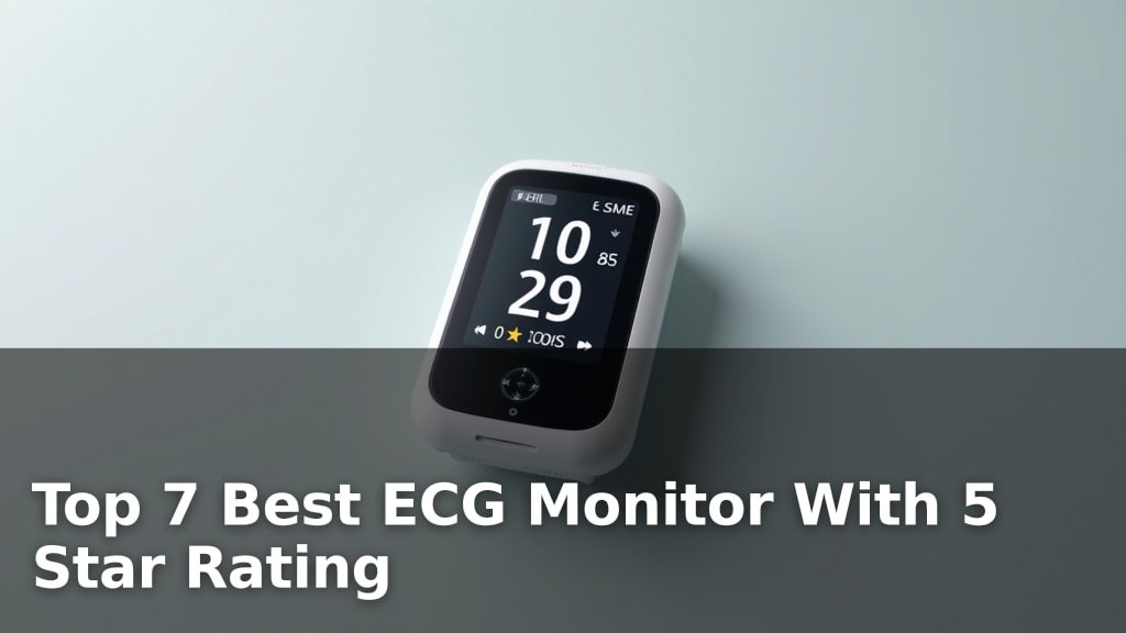 Best ECG Monitor With 5 Star Rating