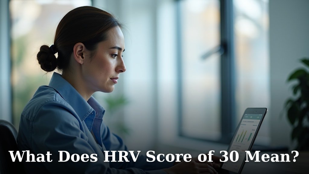 What Does HRV Score of 30 Mean?