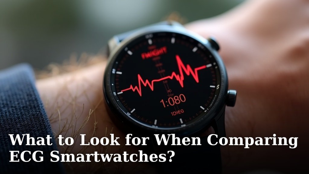 What to Look for When Comparing ECG Smartwatches?