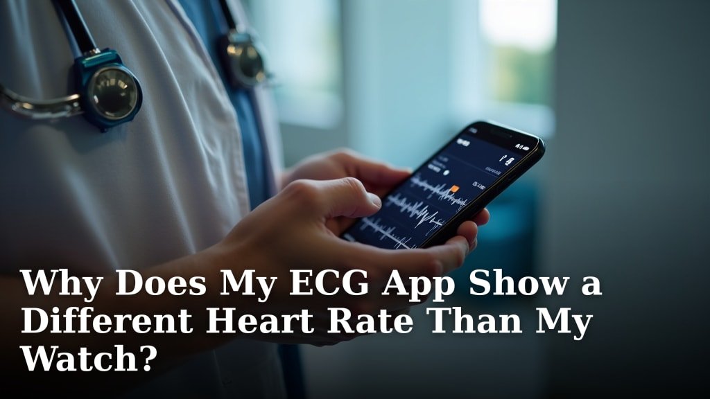 Why Does My ECG App Show a Different Heart Rate Than My Watch?