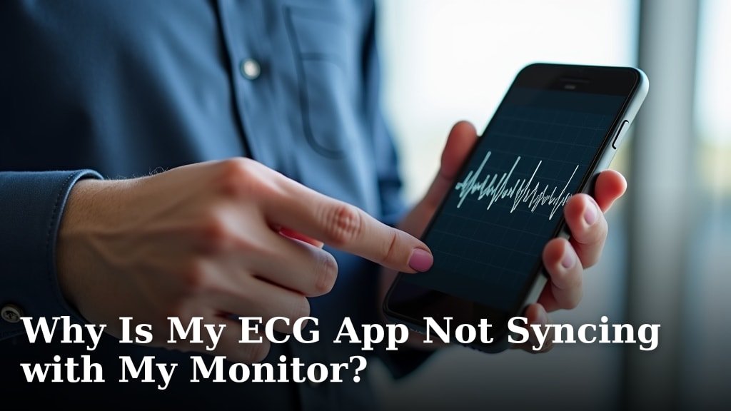 Why Is My ECG App Not Syncing with My Monitor?